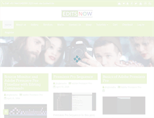 Tablet Screenshot of editsnow.com